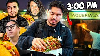 Probando TACOS NOCTURNOS en CDMX ft somoscacahuate StudioFalcony [upl. by Ahoufe]