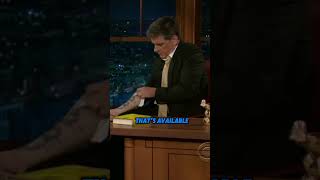 Craig Ferguson Shows his tattoos craigferguson shorts [upl. by Cindi]