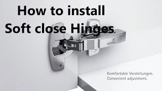 Hettich Soft Close Hinges  Sensys hinge [upl. by Etnauj650]