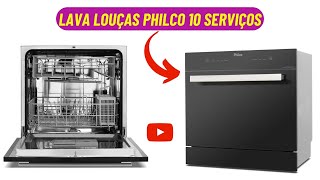 OLHA MAIS ESTE LANÇAMENTO  Lava Louças Philco PLL10 10 Serviços  6 Opções de Lavagem [upl. by Anan494]