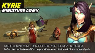 Kyrie Mechanical Team  Mechanical Battler of Khaz Algar [upl. by Anertak318]