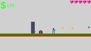 I played this platformer shooter game that i made and dont know what to name it [upl. by Akinnej]