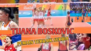 TIJANA BOSKOVIC PEMAIN VOLLEYBALL TERBAIK DUNIA DARI BOSNIA FULL HD [upl. by Euqilegna357]