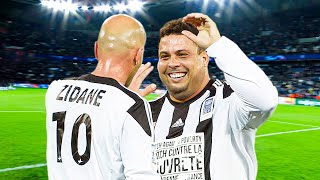 RONALDO PHENOMENON Fat and Retired Scores Hattrick and ZIDANE Surprises in this Friendly in France [upl. by Irv]