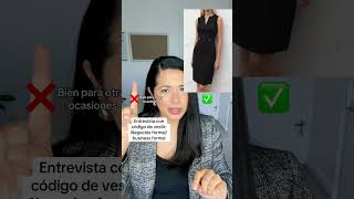 Cómo vestir Negocios formal para entrevista elegancia interviewoutfit tipsdeestilo [upl. by Aciram]