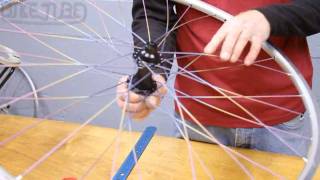 Bicycle Rear Wheel Installation [upl. by Anilas]