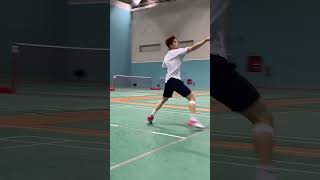 Back Handshot  Droup  Smash  Flip shot  badminton like [upl. by Joseph]