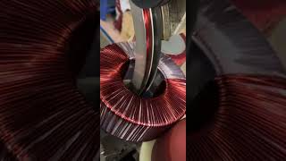 Inductor coil manufacturing Automation good tools and equipment make work easy manufacturing [upl. by Yrolam310]