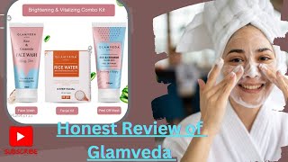 MEESHO🌿Glamveda RiceampCeramide glass skin facewash🫣PeelOff Review shortskoreanskincare glamveda [upl. by Kaye]