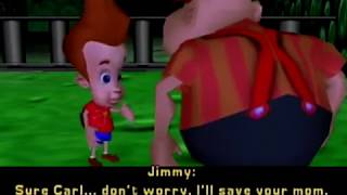 Jimmy Neutron PS2 walkthrough part 4 The End [upl. by Rehpinnej]