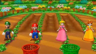 🚨🚨Mario Party 9 MiniGames Mario Vs Luigi Vs Peach Vs Daisy Master Difficulty [upl. by Teador137]