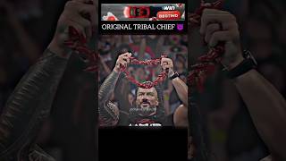 Solo Sikoa Fake Triple chief vs Roman Reigns Original Triple chief WWE  romanreings shorts wwe [upl. by Enoek]