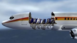 Why Planes Crash Jet Loses Part of Roof [upl. by Yraillih690]