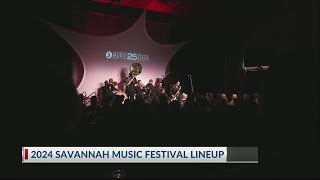 Savannah Music Festival announces 2024 lineup [upl. by Merrielle]