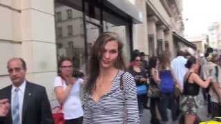 Fashion Week Paris 2013 2014 KARLIE KLOSS N3 [upl. by Farika]