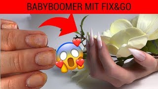 BABYBOOMER mit den GEL XTENTION TIPS 👶 [upl. by Nemra849]