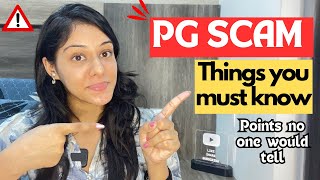 SCAM  Things to know before buying PG Flat😱🔥💯 [upl. by Yhtir]