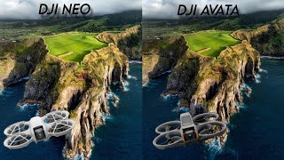 DJI NEO VS DJI AVATA 2 DRONE SHOTE ON THA AIR [upl. by Hum]