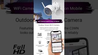 ezviz Camera Setup  WiFi ezviz Camera Install shortsfeed ezviz shorts ytshorts trending [upl. by Milstone]