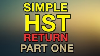 Simple HST Return  Part One [upl. by Josephson66]