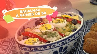 Bacalhau à Gomes de Sá por Olivardo Saqui [upl. by Acirrehs]