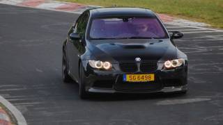 LOUD BMW M3 E92 GTS amp AC Schnitzer ACS3 Sport Accelerations on the Nürburgring 1080p HD [upl. by Zenobia678]