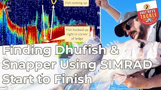 EP21F  The easiest way to catch Dhufish and Snapper a brand new area using SIMRAD Electronics [upl. by Fransen]