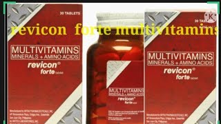 MULTIVITAMINS REVICON FORTE [upl. by Barina]