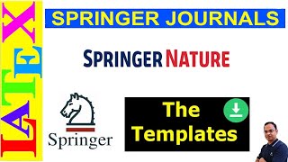 Preparing a Manuscript using SPRINGER NATURE Journal LaTeX Templates [upl. by Ennaoj]