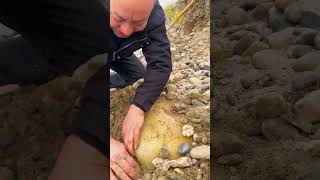 precious stone found in the river bank shortsvideo [upl. by Gnouhk91]