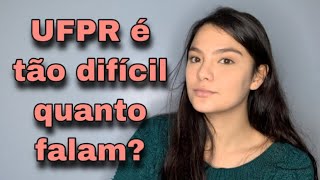 O vestibular da UFPR é muito difícil [upl. by Penman]