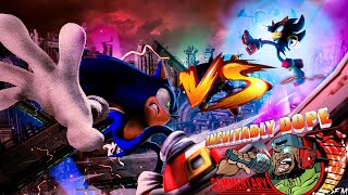 Sonic VS Shadow Commentary [upl. by Nnylakcaj]