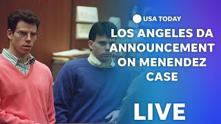 Announcement in Menendez brothers case expected  USA TODAY [upl. by Eirrab]