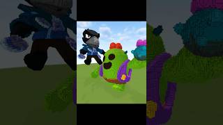 Crow Vs Spike  Brawl Stars  Timelapse Build [upl. by Aicelef]