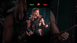 Hulk 🆚 Thor❓shorts [upl. by Gilletta943]