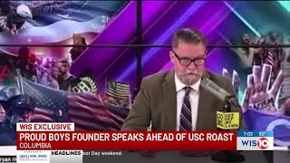 Proud Boys founder Gavin McInnes speaks ahead of USC Roast in WIS exclusive interview [upl. by Hoem]