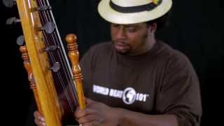 Amadou Kouyate Solo Kora  World Beat 101 [upl. by Dlonyar]