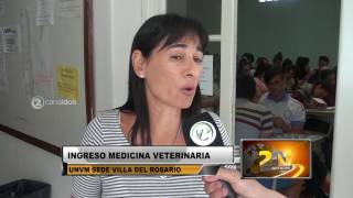 INGRESO MEDICINA VETERINARIA UNVM  ALUMNOS [upl. by Eneja549]