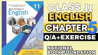 Class 11 English Unit 5  Question Answer  complete Exercise National Book Foundation NBF english [upl. by Elleinet]