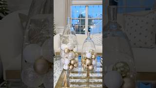 Cloche styling for the holidays christmas holidaydecor merrychristmas diy christmasdecor home [upl. by Fayette]