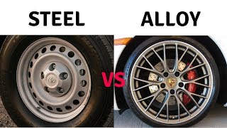 Steel Wheels vs Alloy Wheels [upl. by Oeram]