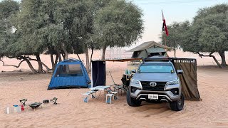 Insta 360 footage during our first camping in Maleha Sharjah camping insta360x3 campinglife [upl. by Gnoh]