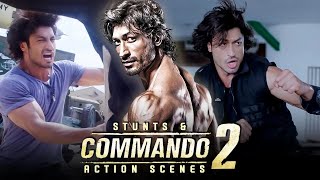 Full Stunning Action Sequences  Vidyut Jammwal  Adah Sharma  Commando 2 Movie Scenes [upl. by Pinchas]