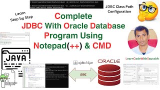 Run The JDBC Program  Set OJDBC Temporary Permanent Cass Path  Set Temporary Path  Set CLASSPATH🔥 [upl. by Touber667]