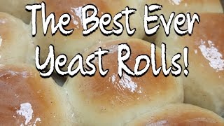 Delicious Yeast Rolls  sweet fat fluffy overall the best ever yeast rolls [upl. by Bab]