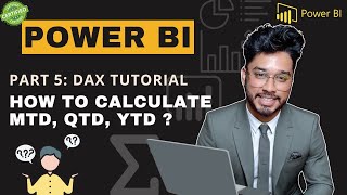 How to Calculate MTD QTD YTD in Power BI A Complete Guide with Examples [upl. by Etnaid]