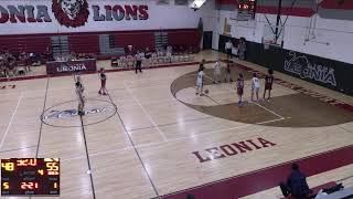 Leonia High School vs New MilfLeonia High School vs New Milford High School Boys FreshmamBasketball [upl. by Pitarys715]