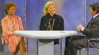 1988 BARBARA SINATRA amp ALTOVISE DAVIS Mrs Sammy Davis on TOM DREESEN’s Chicago TV show [upl. by Hedvig]