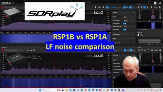 SDRplay  Comparing the RSP1B and RSP1A noise performance at LF [upl. by Eelessej]