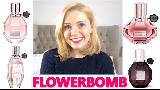 VIKTOR amp ROLF FLOWERBOMB PERFUME RANGE REVIEW  Soki London [upl. by Htrowslle]